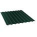 Профнастил С21 0.5x1000 Зелёный RAL 6005