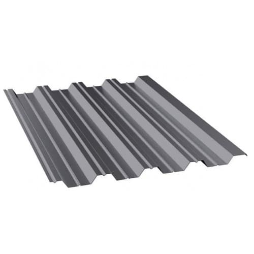 Профнастил НС44 0.8x1000 Темно-Серый RAL 7024
