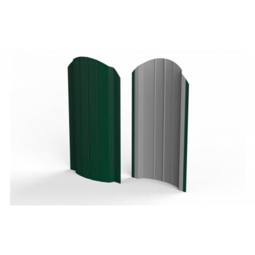 Металлический штакетник Premium 0.4x1800 RAL 6005 Зелёный