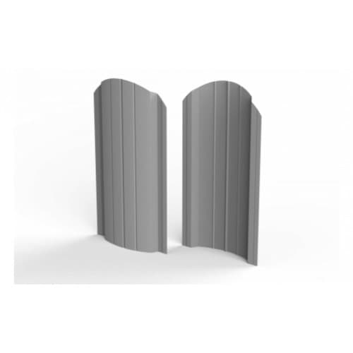 Металлический штакетник Premium 0.5x1500 RAL 7004 Серый