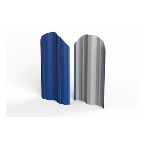 Металлический штакетник Modern 0.5x1800 RAL 5005 Синий