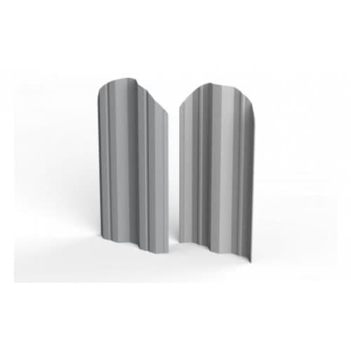 Металлический штакетник Modern 0.4x1500 RAL 7004 Серый