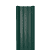 Металлический штакетник Прямой 0.5x1500 RAL 6005 Зелёный