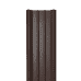 Металлический штакетник Прямой 0.45x2000 RAL 8017 Коричневый