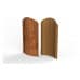 Металлический штакетник Royal 0.45x2000 Дуб 3D